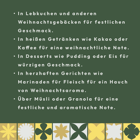 Lebkuchen Gewürz Mischung