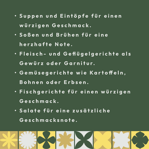 Liebstöcklblätter